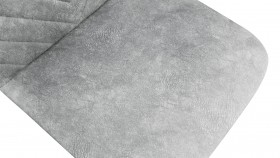 Стул «Шерри» К1С Белый/Микровелюр Wellmart silver в Енисейске - enisejsk.katalogmebeli.com | фото 3