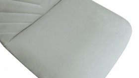 Стул «Шерри» К3 Белый/Велюр Confetti Silver в Енисейске - enisejsk.katalogmebeli.com | фото 3