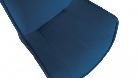 Стул «Тейлор» К1С Исп. 2 Белый/Велюр Confetti Blue в Енисейске - enisejsk.katalogmebeli.com | фото 3