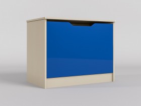 Ящик для игрушек Скай люкс (Синий/корпус Клен) в Енисейске - enisejsk.katalogmebeli.com | фото
